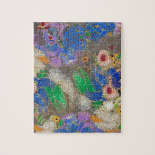Odilon Redons abstrakter Blumenhintergrund.