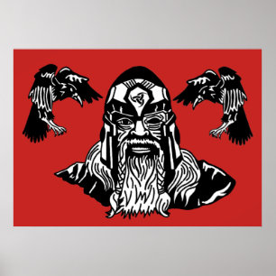 Odin All-Father Poster