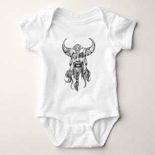 Odin der große Skandinavier-Gott Baby Strampler