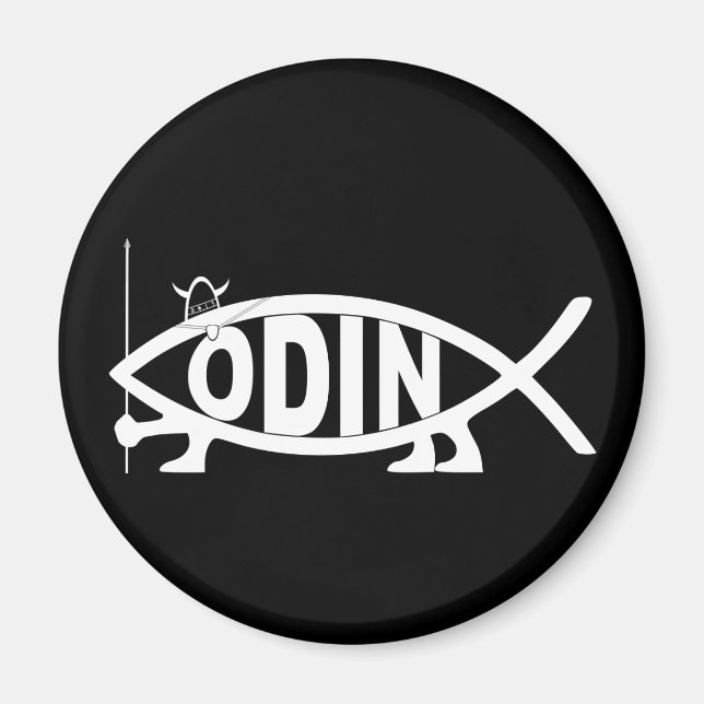 Odin Fish Magnet (Vorne)
