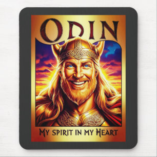 ODIN, MY SPIRIT IN MY HEART. MOUSEPAD