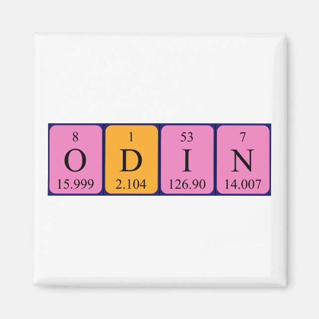 Odin Periodenmagnet Magnet (Vorne)
