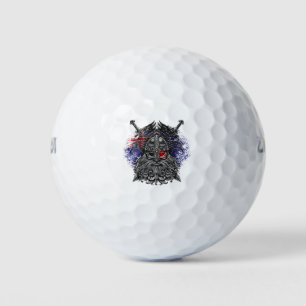 Odin-Raben-Schwerter Wikinger-Mythologie Australie Golfball
