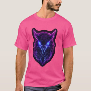 Odin Raven in lila keltischer Viking Valhalla Paga T-Shirt