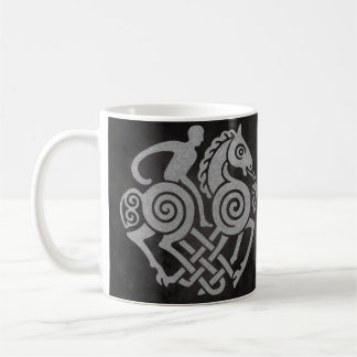 Odin Riding Sleipnir - Norse Mythology Viking Art Kaffeetasse