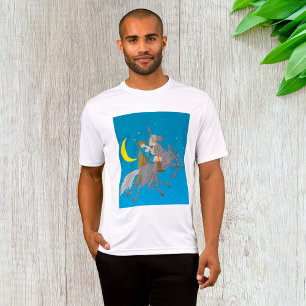 Odin Riding Sleipnir Norse Mythology Viking God T-Shirt