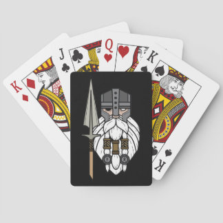 Odin Spielkarten Wikinger Mjolnir Norse Black