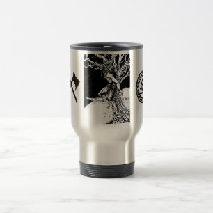 Odin, tasse de voyage d'acier inoxydable de Dieu