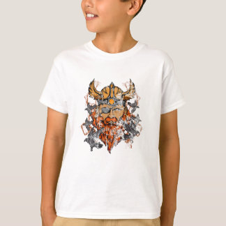 Odin und seine Ravens-Norse-Mythologie erschüttert T-Shirt