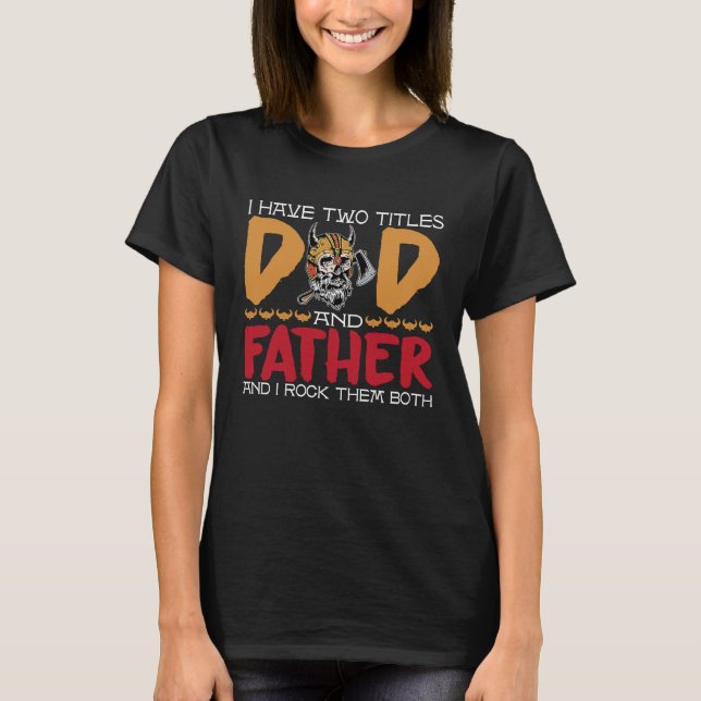 Odin Valhalla Viking Nordic mythology motivational T-Shirt (Vorderseite)
