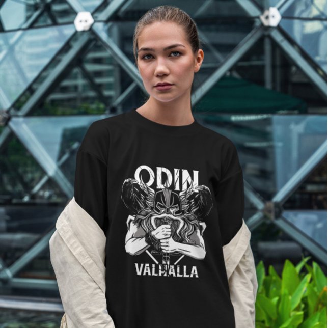 Odin Valhalla Viking T-Shirt (Von Creator hochgeladen)