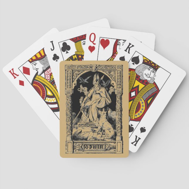 Odin Wikinger Spielkarten (Rückseite)