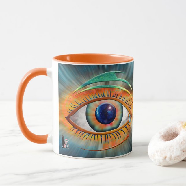 Odins Auge Tasse (Mit Donut)