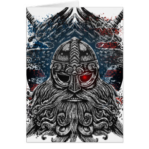 Odins Raben und Schwerter Wikinger-Mythologie USA-