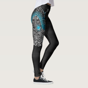 Odins Raben Wikinger-Mythologie Walhalla wartet Leggings