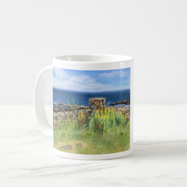 Odiorne Point Staat Park, Rye, NH Kaffeetasse (Vorderseite Links)