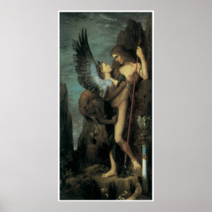 Ödipus und Sphinx Poster
