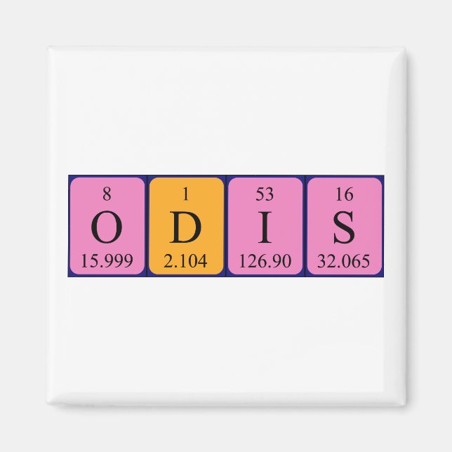 Odis Periodenmagnet Magnet (Vorne)