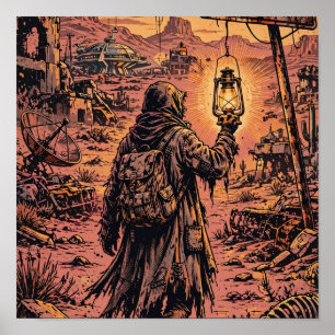 Ödland-Wanderer Poster