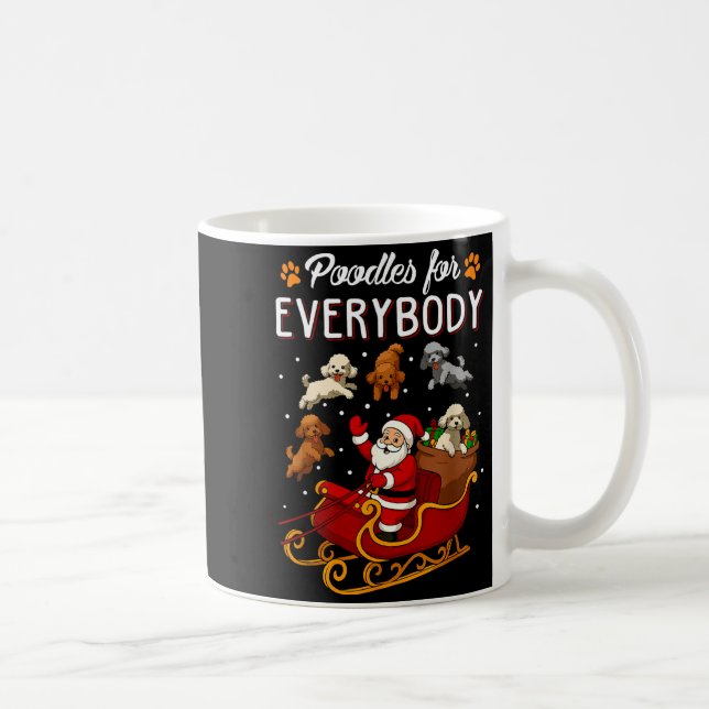 Odles Christmas Dog Mom Men Women Kids Funny Odle  Kaffeetasse (Rechts)