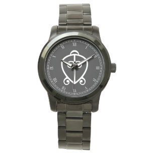 Odo Nnyew Fie Kwan Power des Liebe-Symbols Armbanduhr