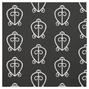Odo Nnyew Fie Kwan   Power des Liebe-Symbols Stoff