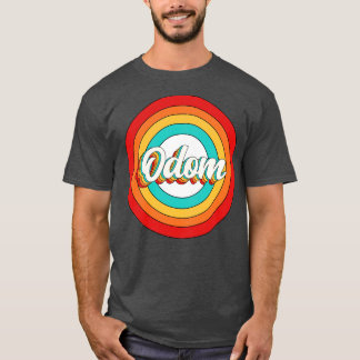 Odom Name Shirt Vintag Odom Circle