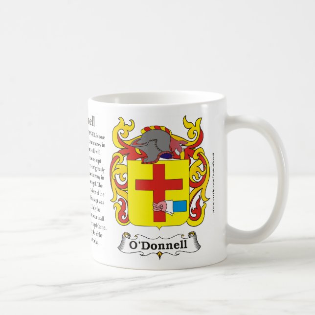 O'Donnell-Familien-Wappen Tasse (Rechts)