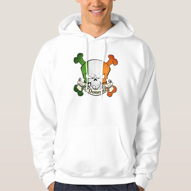 O'Donnell Irish Skull Hoodie (Vorderseite)