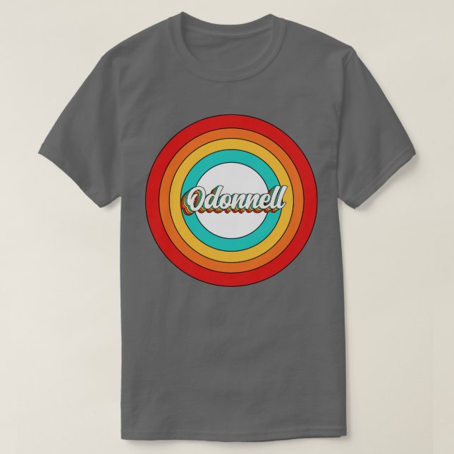 Odonnell Name Shirt Vintag Odonnell Circle (Design vorne)