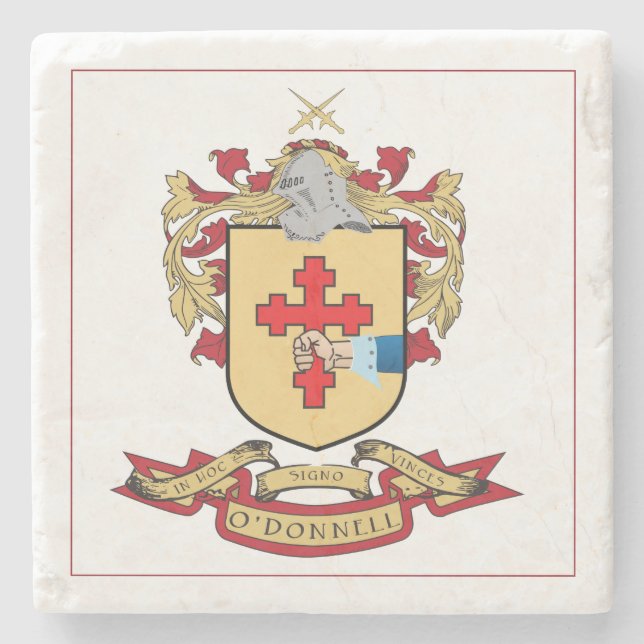 O'DonnellmarmorsteinUntersetzer Steinuntersetzer (Vorderseite)