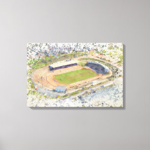 Odsal-Stadion, Bradford Aerial Art Leinwanddruck