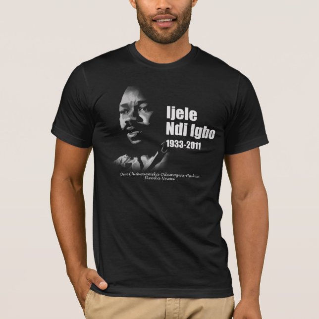 Odumegwu Ojukwu - Ijele Ndi Igbo-T - Shirt (Vorderseite)