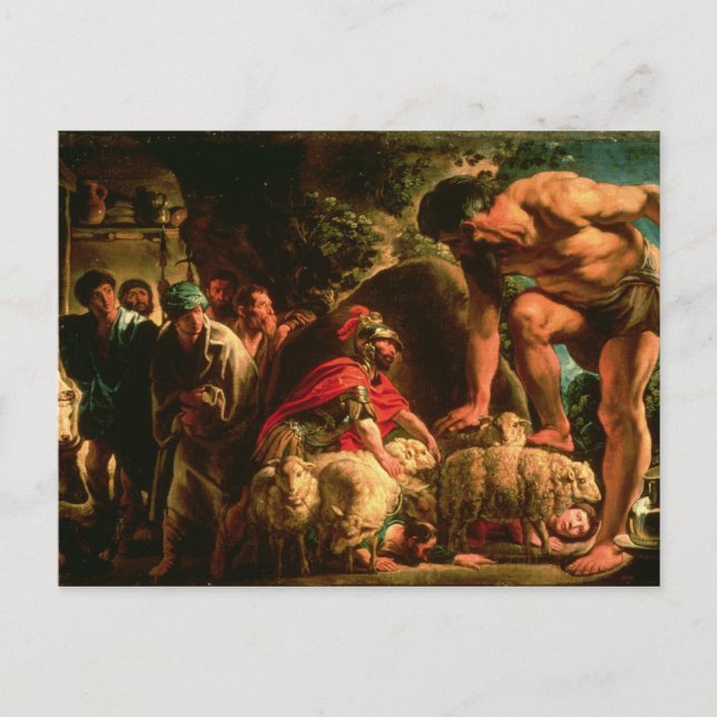 Odysseus Postkarte (Vorderseite)