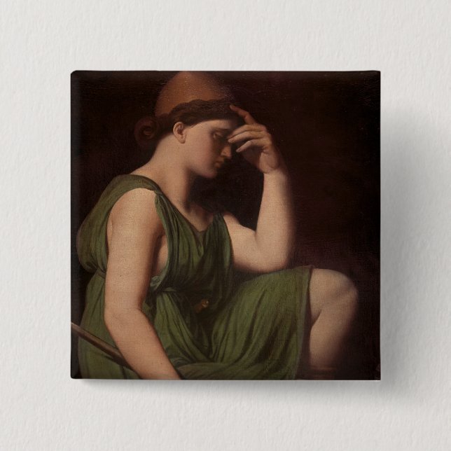 Odysseus, Studie für die Apotheose von Homer Button (Vorderseite)