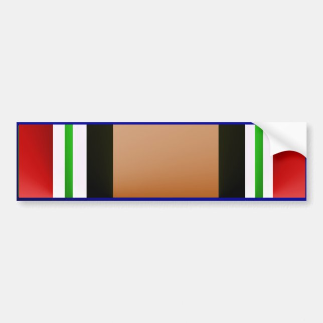 OEF der Irak Veteranen-Band-Autoaufkleber Autoaufkleber (Vorne)