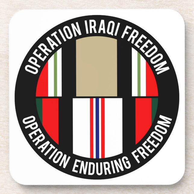 OEF - OIF GETRÄNKEUNTERSETZER (Vorderseite)