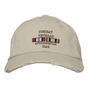 OEF und OIF Vet bestickter Hut