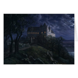 Oehme Castle Scharfenberg am Night CC0454