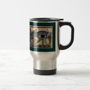 Oeil de Horus Mug de l'art égyptien antique