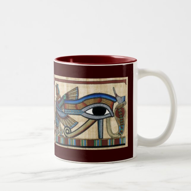 Oeil de Horus Mug égyptien (Droit)
