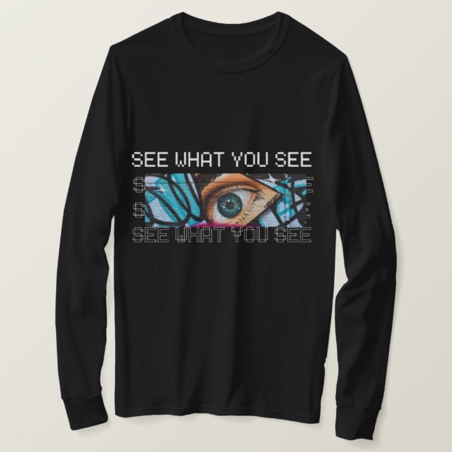 OEil de la Perception : T-shirt homme de qualité (Design devant)