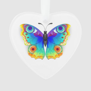 Oeil de paon arc-en-ciel