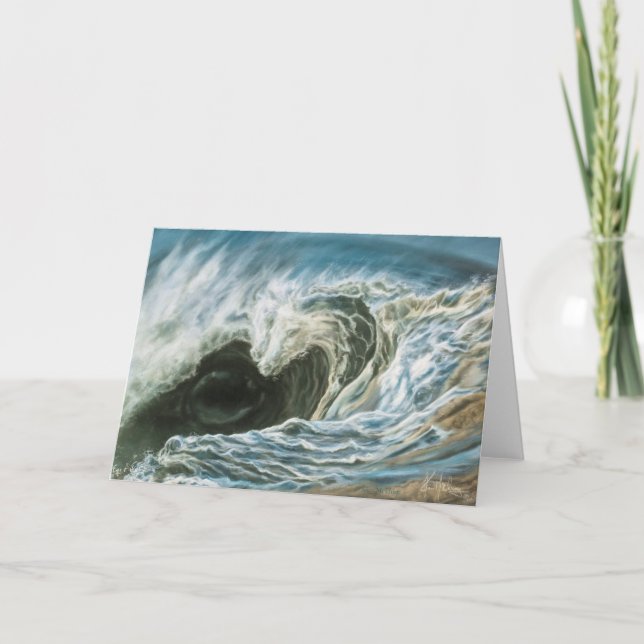Oeil des cartes pour notes de blanc de cyclone (Devant)