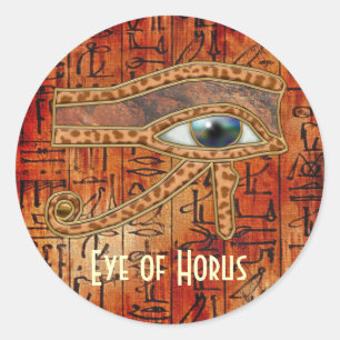 OEIL D'HORUS Stickers D'Art Égyptien Wadjet