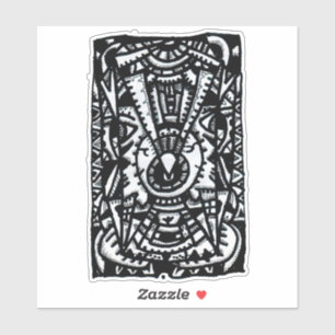 OEil. par Brian Benson, Sticker Vinyl