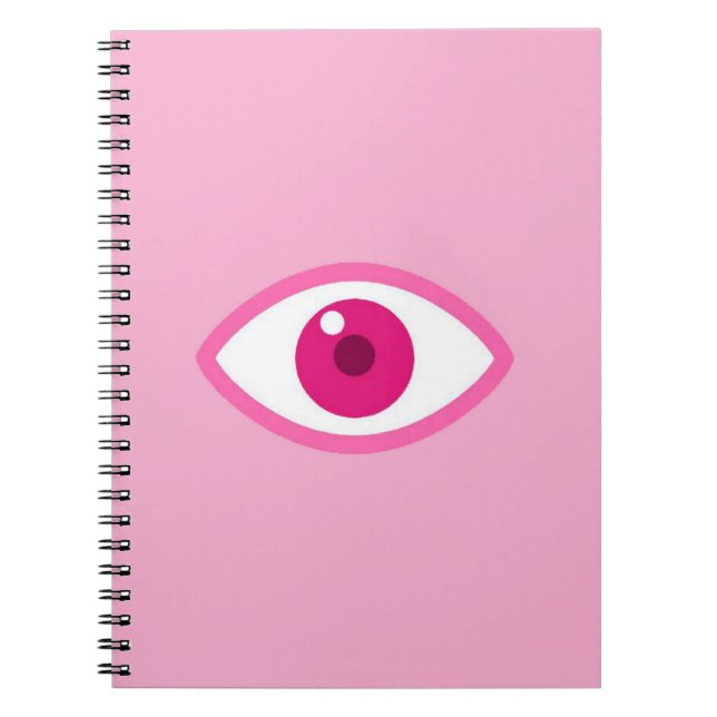 Oeil Vous Voir Carnet Rose (Devant)