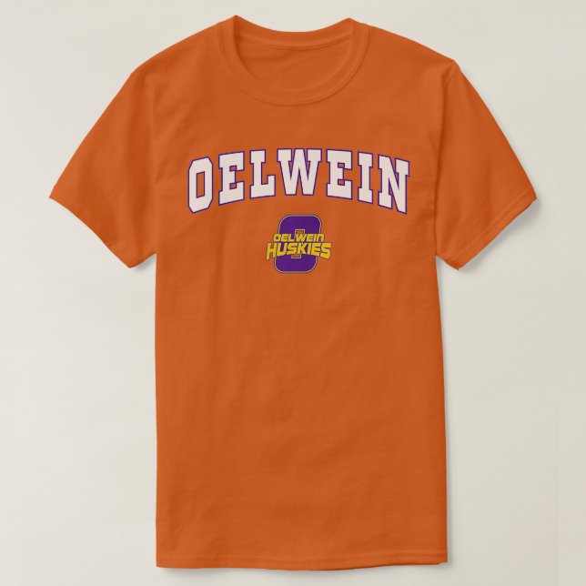 Oelwein High School Huskieses Premium T-Shirt (Design vorne)