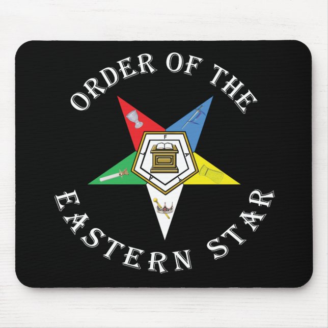 OES BESCHRIFTET im Weiß Mousepad (Vorne)