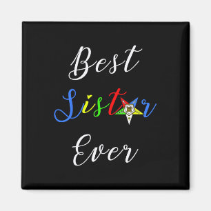 Oes Beste Schwester Aller Order Of The Eastern Sta Magnet